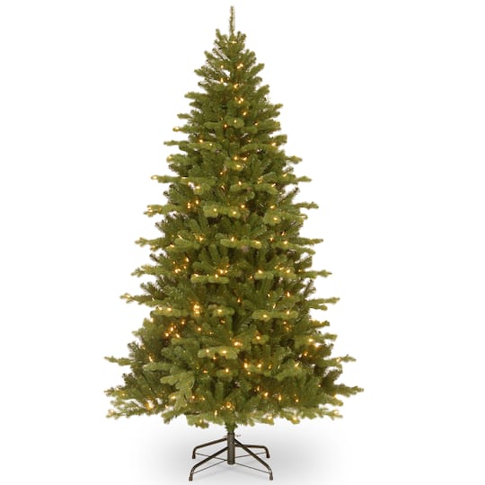 7.5ft. Pre-Lit Northern Spruce Memory-Shape&#xAE; Artificial Christmas Tree, Dual Color&#xAE; LED Lights and Music Match&#xAE;